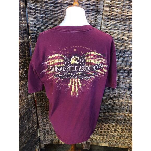 GUC! NRA Graphic T-Shirt L - Picture 2 of 9